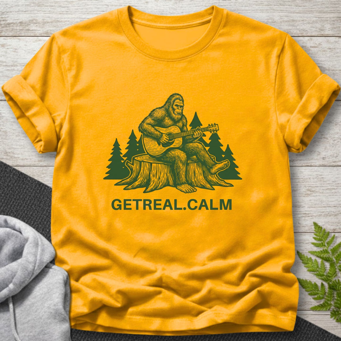 GETREAL.CALM Sasquatch T-Shirt