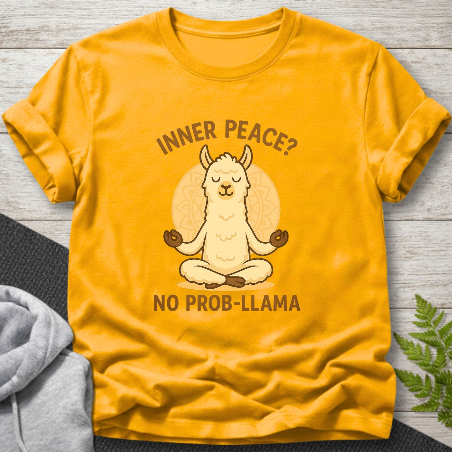 Inner Peace? No Prob-Llama T-Shirt