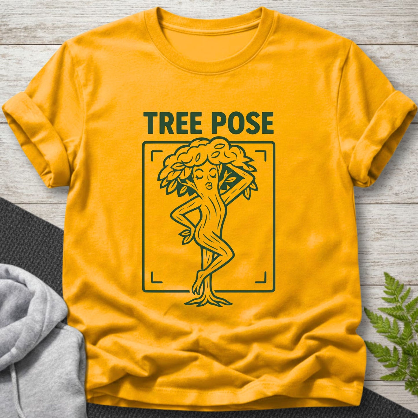 Tree Pose โ Funny Yoga T-Shirt