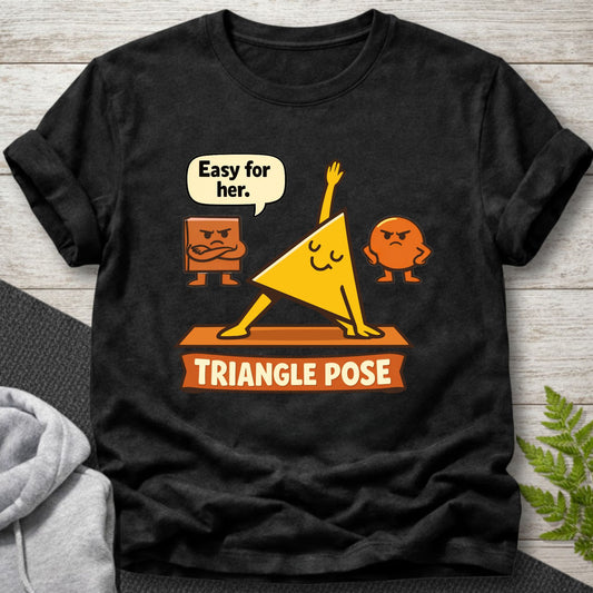 Triangle Pose Yoga T-Shirt