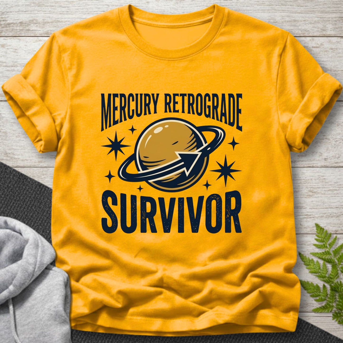 Mercury Retrograde Survivor โ Astrology T-Shirt