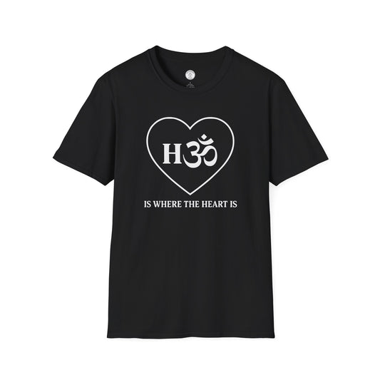 H(Om) Is Where the Heart Is T-Shirt