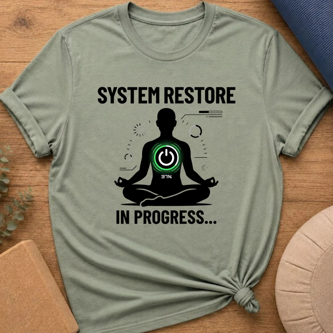 System Restore In Progress T-Shirt