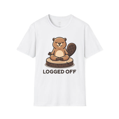 Logged Off Beaver T-Shirt