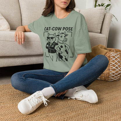 Cat-Cow Pose Yoga T-Shirt