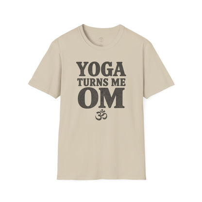 Yoga Turns Me Om T-Shirt