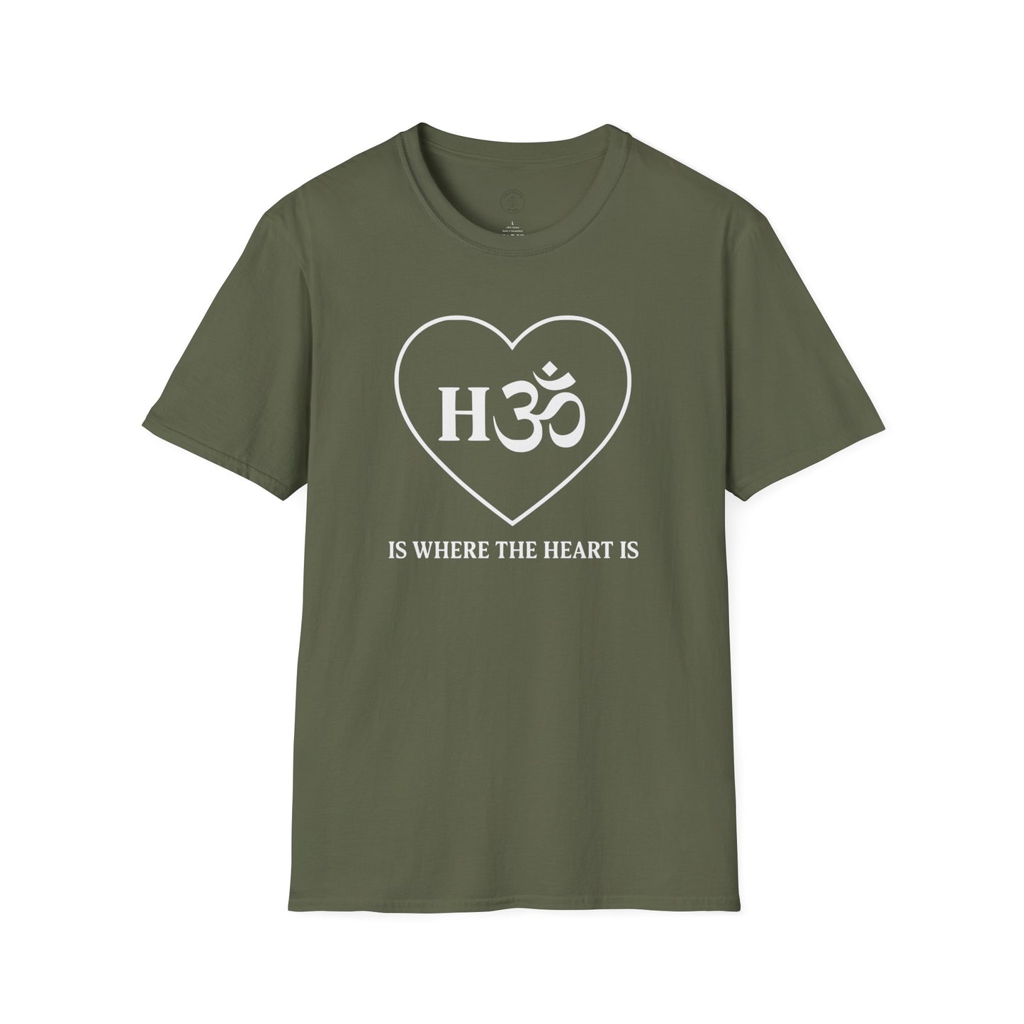 H(Om) Is Where the Heart Is T-Shirt