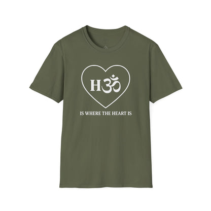 H(Om) Is Where the Heart Is T-Shirt