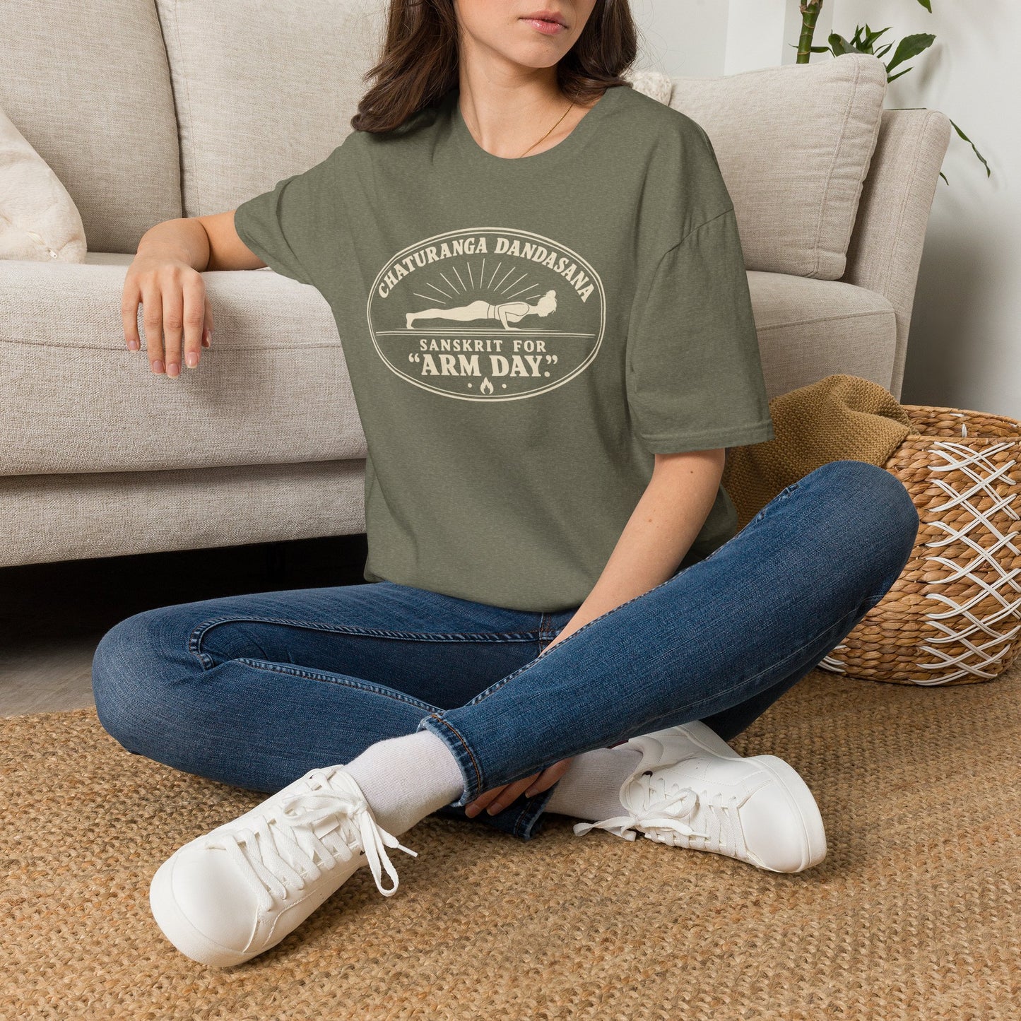 Chaturanga Arm Day T-Shirt
