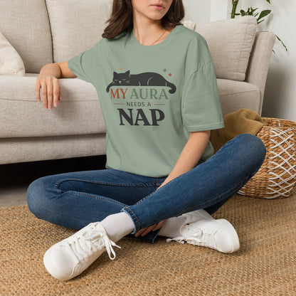 My Aura Needs A Nap Cat T-Shirt