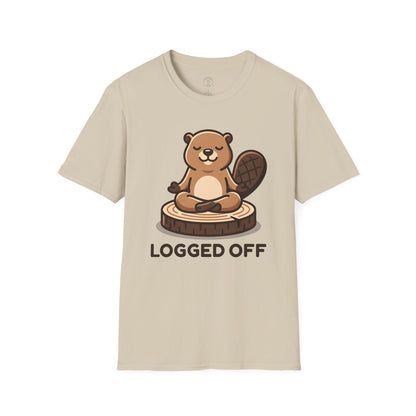 Logged Off Beaver T-Shirt