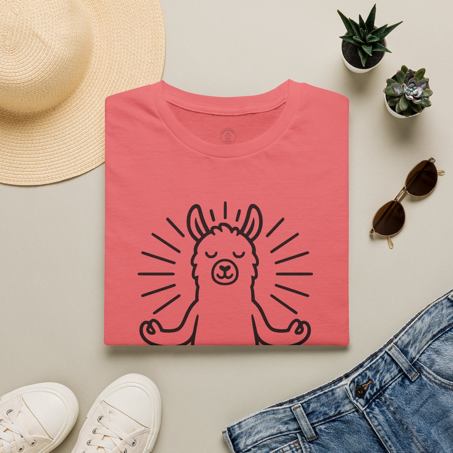 No-Drama Llama Meditation T-Shirt