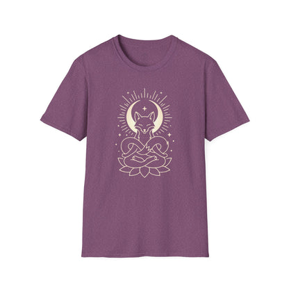 Meditating Fox Moon T-Shirt