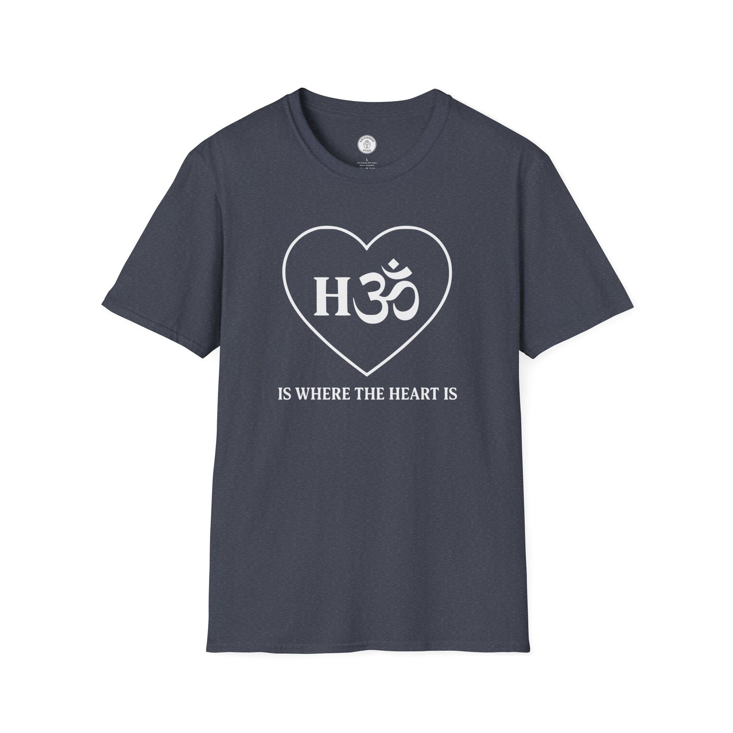 H(Om) Is Where the Heart Is T-Shirt