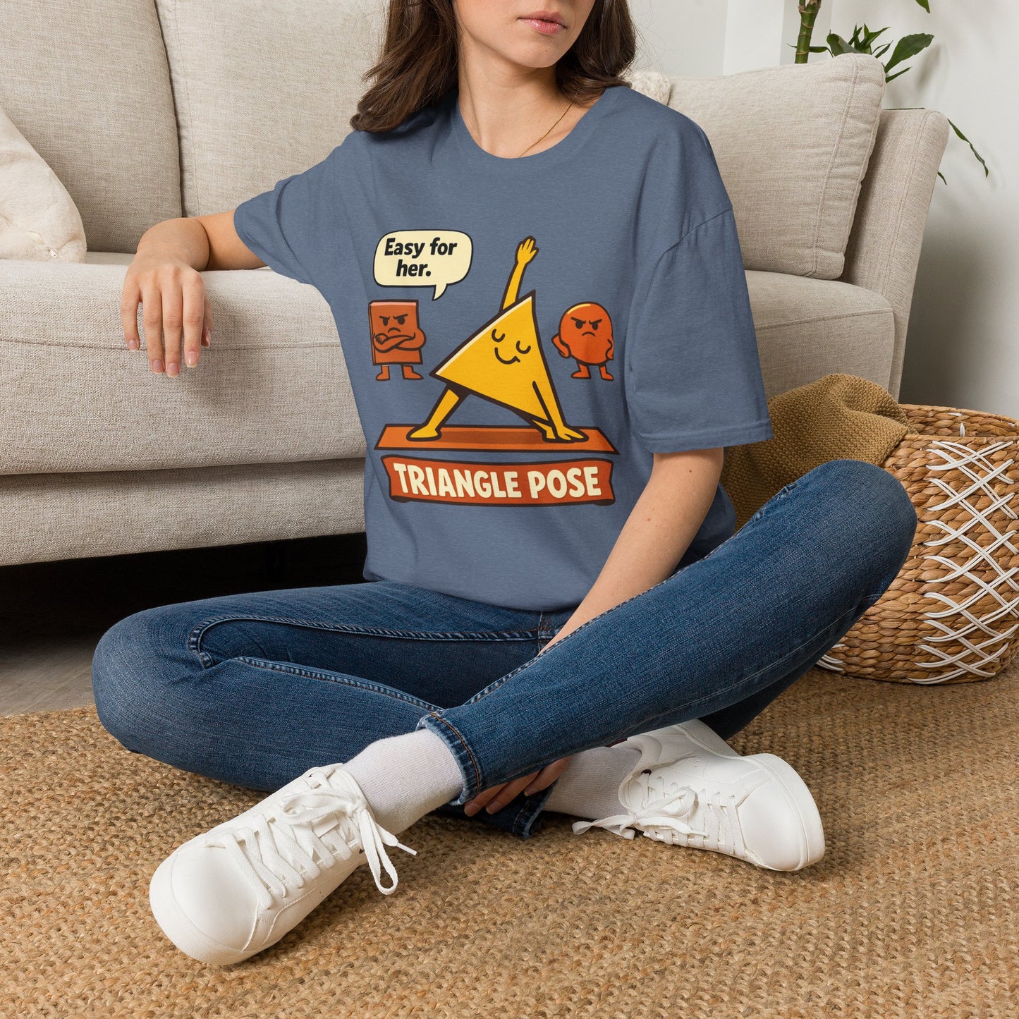 Triangle Pose Yoga T-Shirt