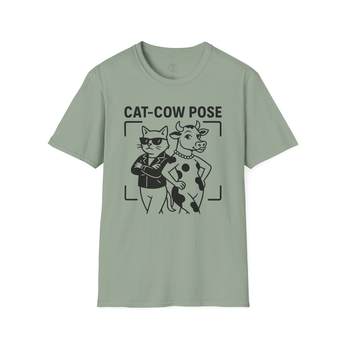 Cat-Cow Pose Yoga T-Shirt