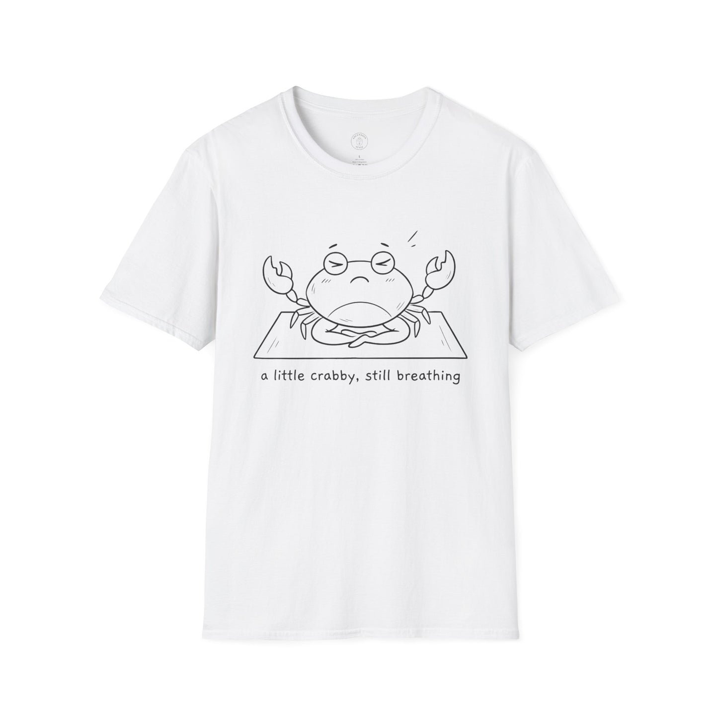 A Little Crabby Meditation T-Shirt