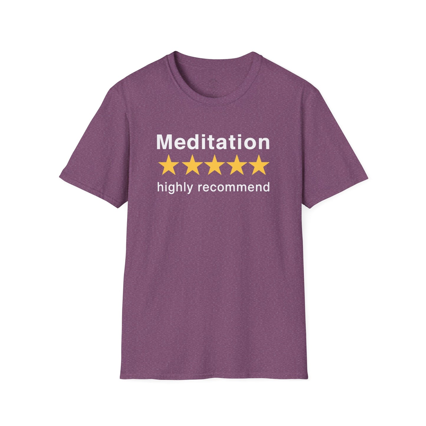 Meditation Highly Recommend T-Shirt