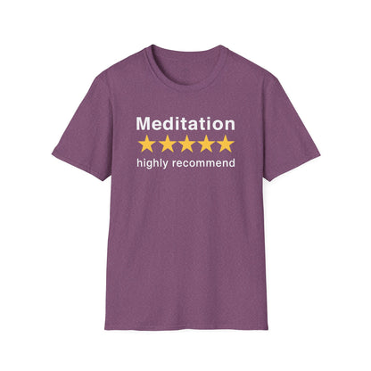 Meditation Highly Recommend T-Shirt