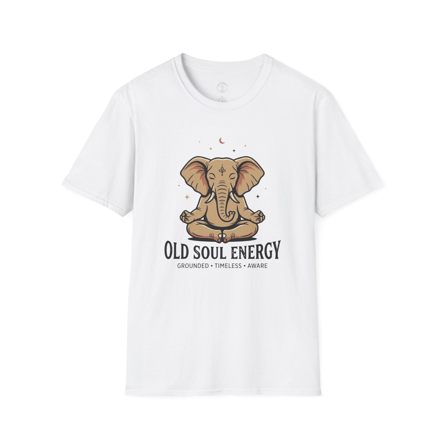Old Soul Energy Meditating Elephant T-Shirt