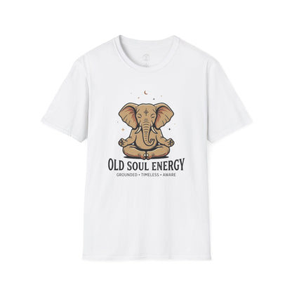 Old Soul Energy Meditating Elephant T-Shirt