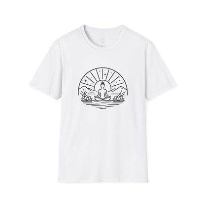 Sunrise Lotus Meditation T-Shirt