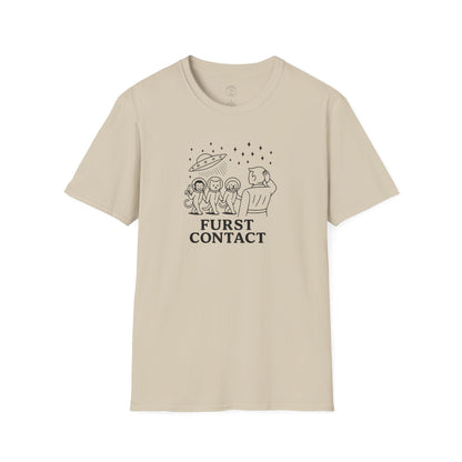 Furst Contact Alien Cat & Monkey T-Shirt
