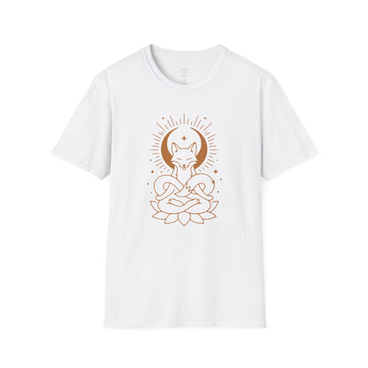 Meditating Fox Moon T-Shirt