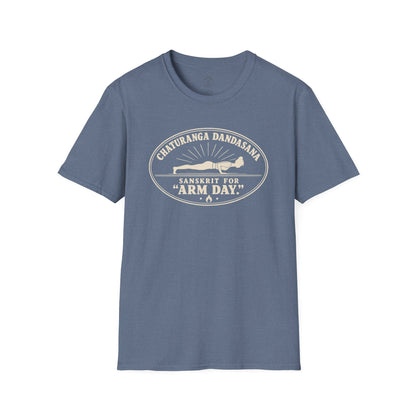 Chaturanga Arm Day T-Shirt