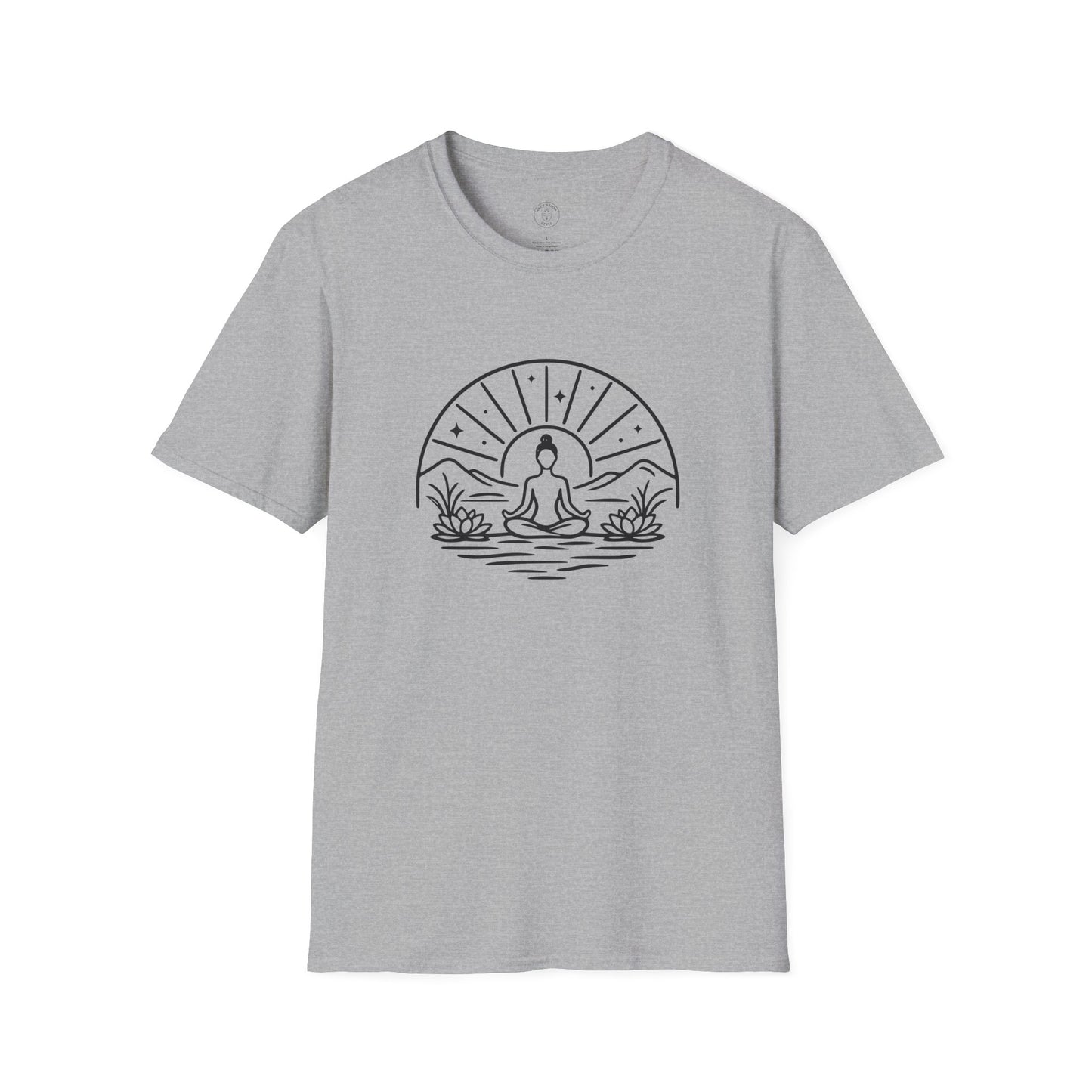 Sunrise Lotus Meditation T-Shirt
