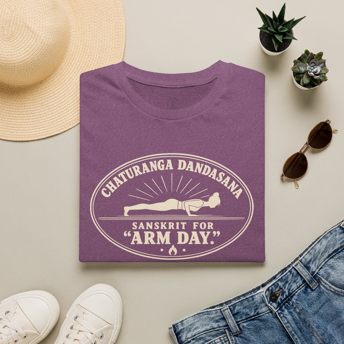 Chaturanga Arm Day T-Shirt