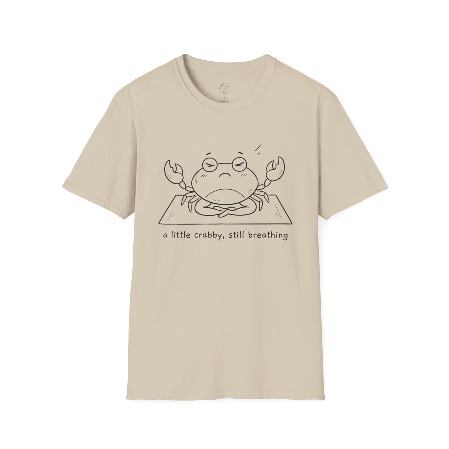 A Little Crabby Meditation T-Shirt