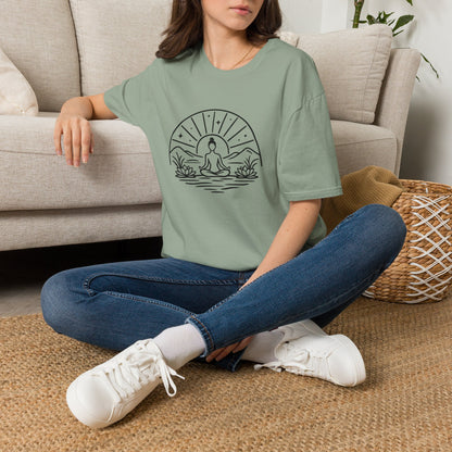 Sunrise Lotus Meditation T-Shirt