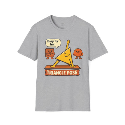 Triangle Pose Yoga T-Shirt