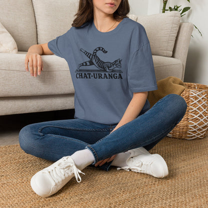 Chat-Uranga Cat Yoga T-Shirt