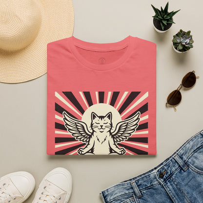 Rise & Shine Meditation Cat T-Shirt