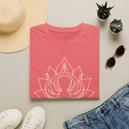 Octopus Line Art Yoga T-Shirt