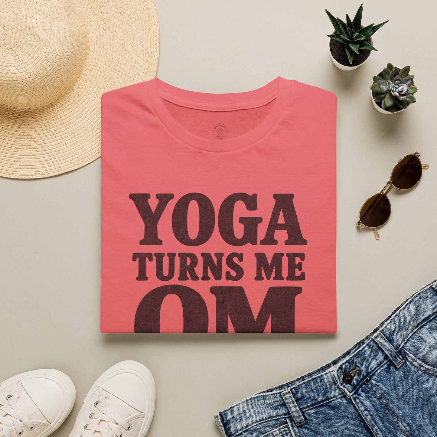 Yoga Turns Me Om T-Shirt