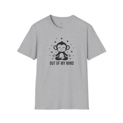 Out of My Mind Monkey Meditation T-Shirt