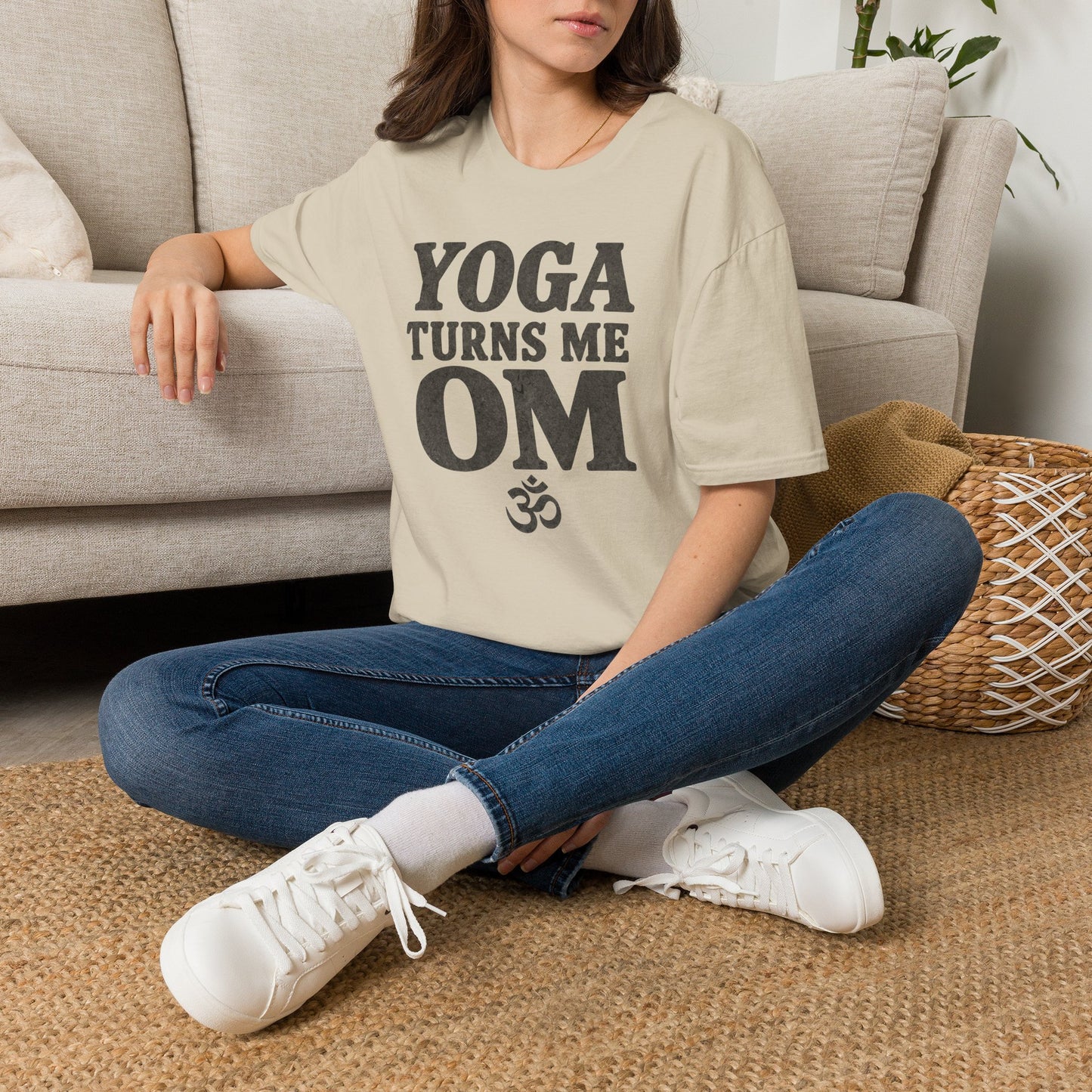Yoga Turns Me Om T-Shirt