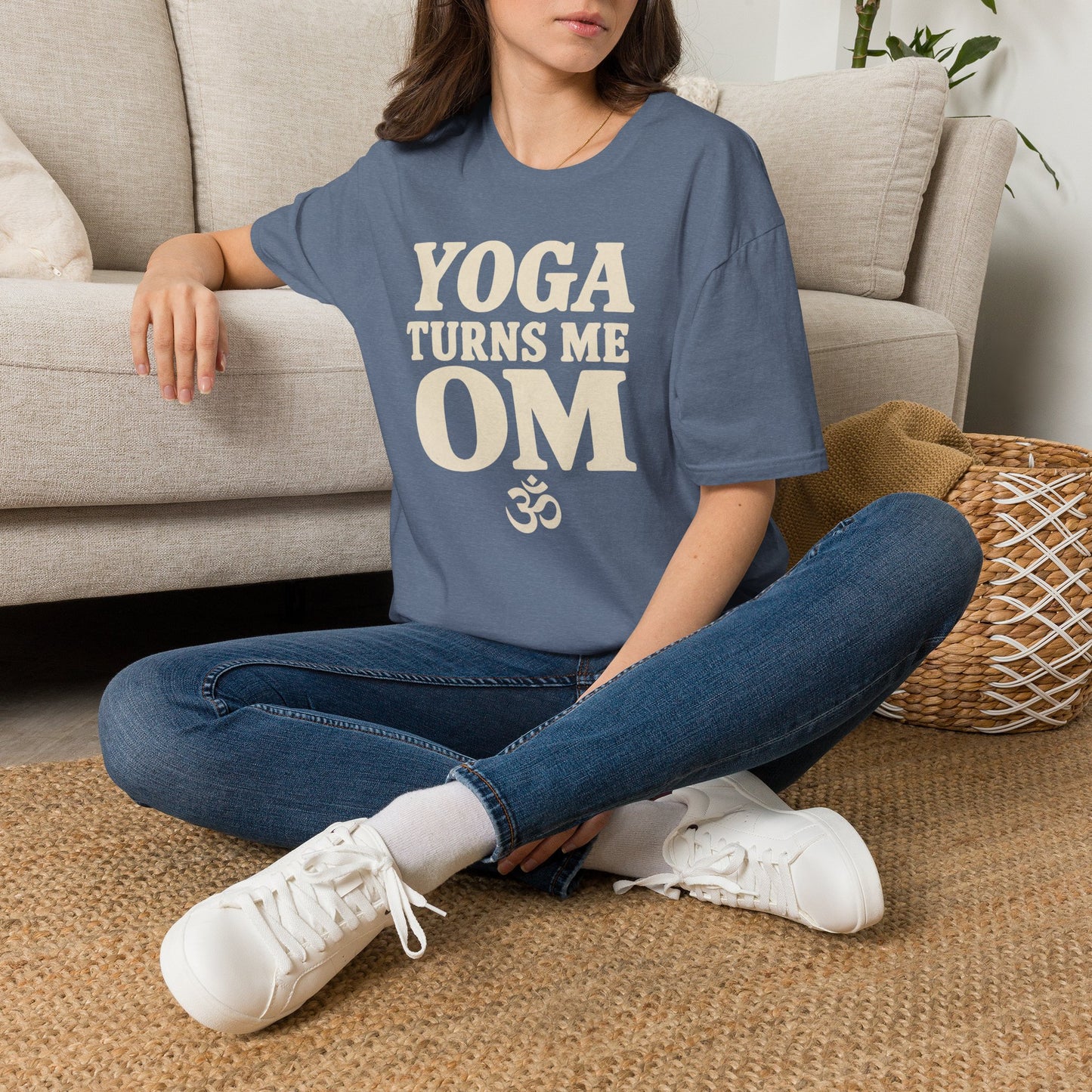 Yoga Turns Me Om T-Shirt