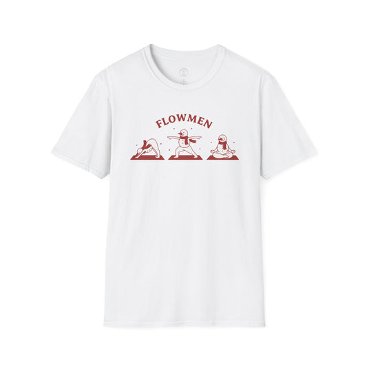 Flowmen Snowman Yoga T-Shirt