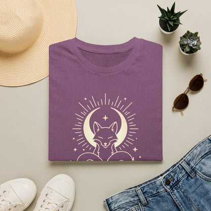 Meditating Fox Moon T-Shirt