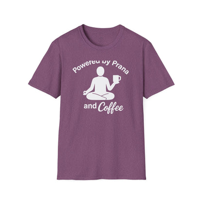 Powered By Prana & Coffee Meditation T-Shirt