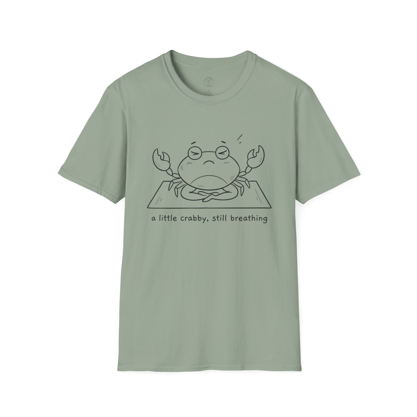 A Little Crabby Meditation T-Shirt