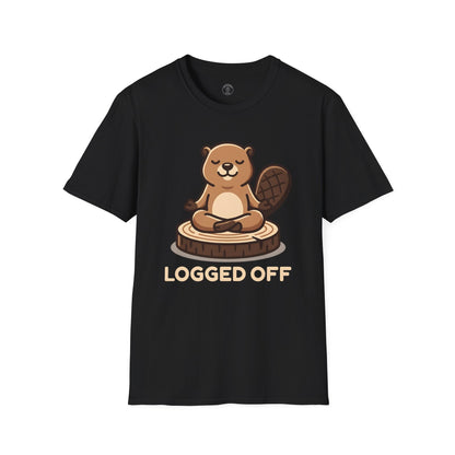 Logged Off Beaver T-Shirt