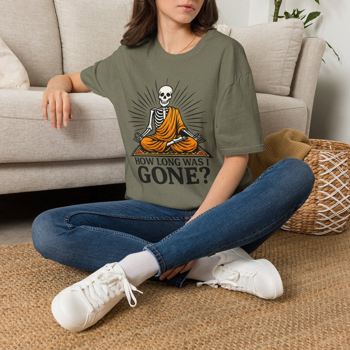 How Long Was I Gone? Skeleton T-Shirt