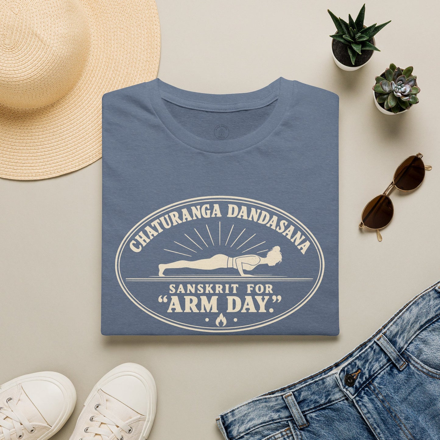 Chaturanga Arm Day T-Shirt