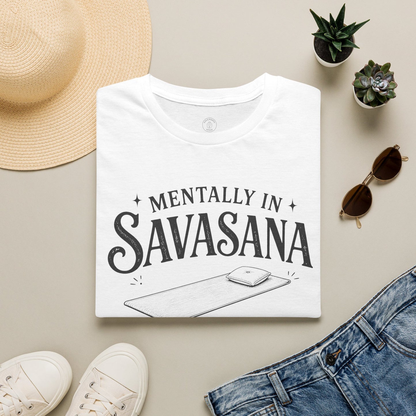 Mentally In Savasana T-Shirt