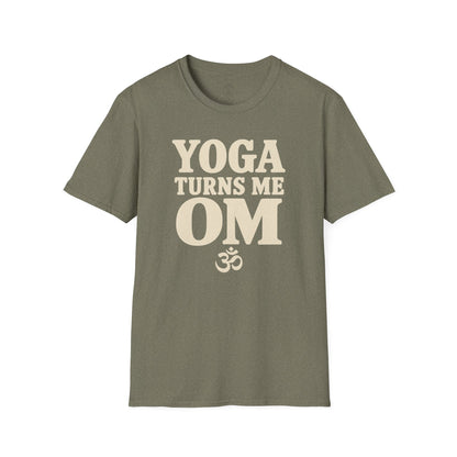 Yoga Turns Me Om T-Shirt